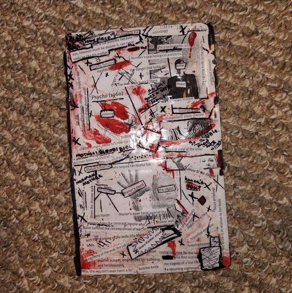 Double Sided Small Collage Art - Picture 2 of 2